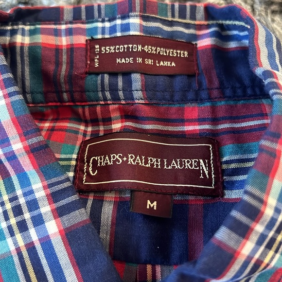 Plaid Ralph Lauren Button Down - Picture 3 of 4